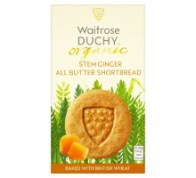 Waitrose Duchy organic Stem Ginger all-butter-shortbread